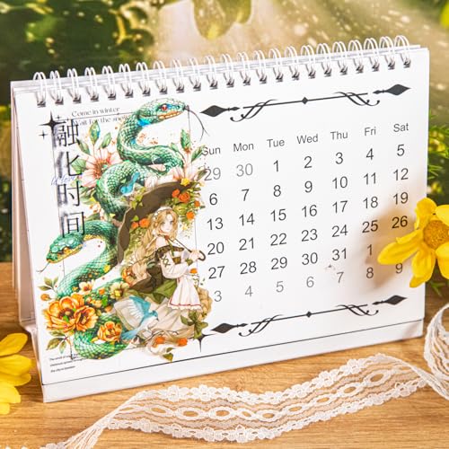 30-Pack Large Holographic Floral Snake Reptile Clear Scrapbook Stickers – Vibrant Serpent Decals with Flowers for Journals, Laptops, Water Bottles, Resin Art Projects - color: Floral Snake