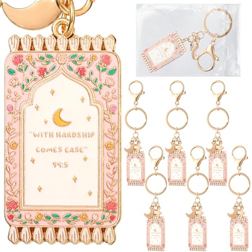 Islamic Enamel Keychains - color: Pink