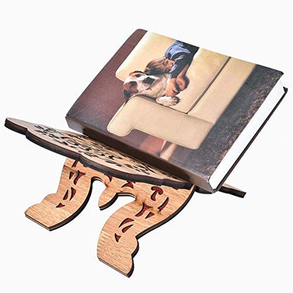 29.2cm Book Stand Holder Kuran Quran Koran Holy Book Stand Holder for Islamic Books and Bible Reading Home Decoration