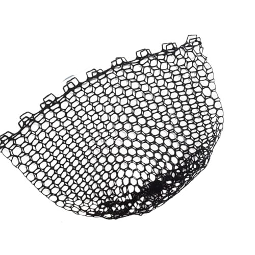 Portable Silicone Landing Net Soft Meshes Wear Fishing Replacement Meshes Net Fishing Tool Accessories Enduring Fishing Replacement Meshes Net - color: B