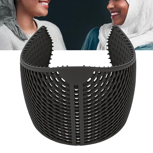 ciciglow Elastic Nylon AntiSlip Hair Grip Band for Hijab – Comfortable Headband for Under Scarf, & Sports