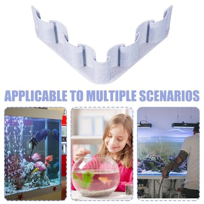 Aquarium Gravel Divider Fish Tank Sand Screen Substrate Fence | Water Plant Fish Tank Bottom Fence, Separate Gravel in Aquarium or Terrarium - color: Style C