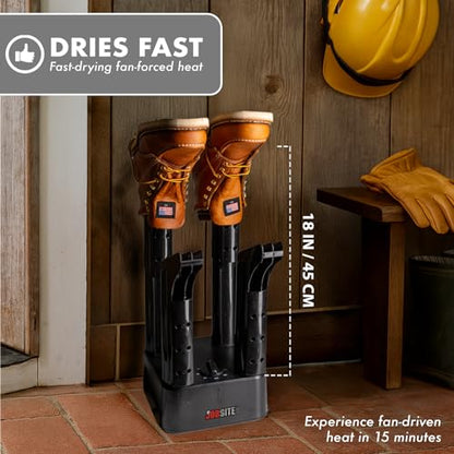 JobSite Boot Dryer and Shoe Stretch Spray Bundle