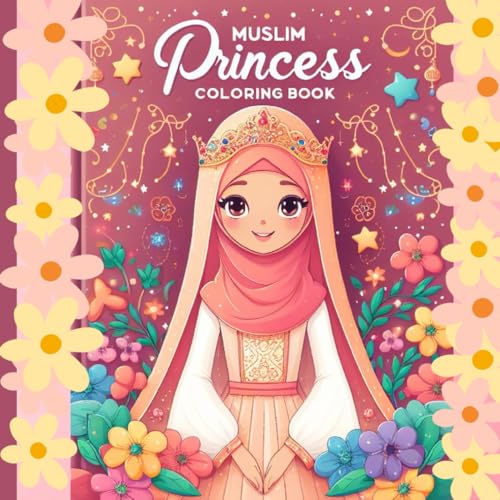 Muslim Princess Coloring Book
