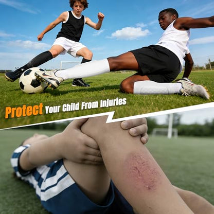 XZQTIVE Soccer Shin Guards Shin Defender for Kids Youth Adult, Ski Shin Guard Calf Compression Sleeve with Honeycomb Shin Pads - color: hot pink, size: X-Small