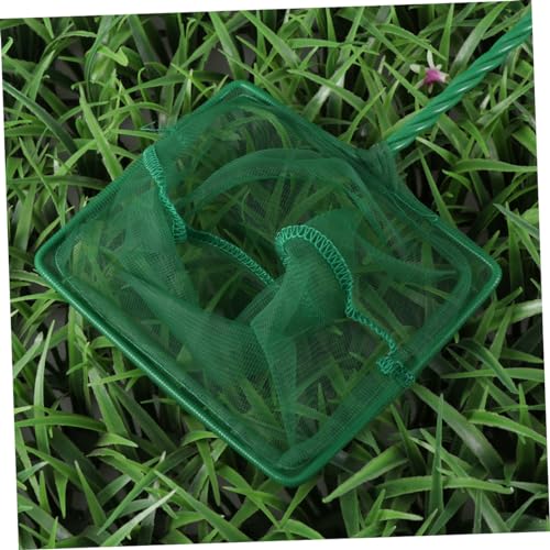 Abaodam 4pcs Soft Fish Net for Aquariums Green Fishing Nets for Safe Catching of Fish and Shrimp Essential Aquarium Accessories