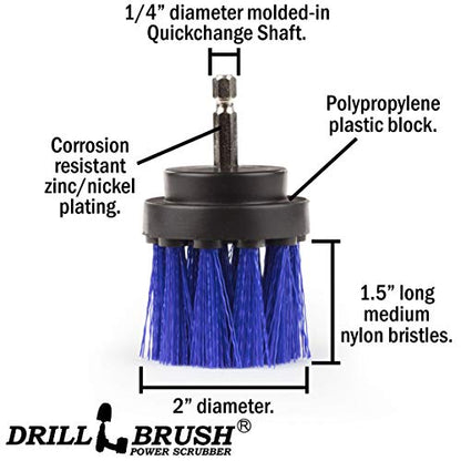 Boat Brush Scrubbing Accessories - Aquatic Cleaning Supplies - Boat Hull Cleaning Brush Set - Barnacle Remover - Boat Deck Brush - Tank Cleaning Tool Set - Fish Tank Scrubbing Brush - Boat Brush Set - color: Blue