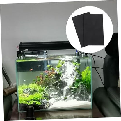 SUPVOX 2pcs Aquarium Fish Leveling Mat: 19.6 X 11.7 Inch Under Tank Mat - Non-Slip Shockproof Cushion for Aquarium Support Accessories