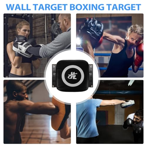 Wall Mounted Boxing Target Punching Wall Pad for Boxing Kickboxing and Martial Arts Training Small Home Workout Gear 7.87 X 7.87 X 3.93 in 1 Pack