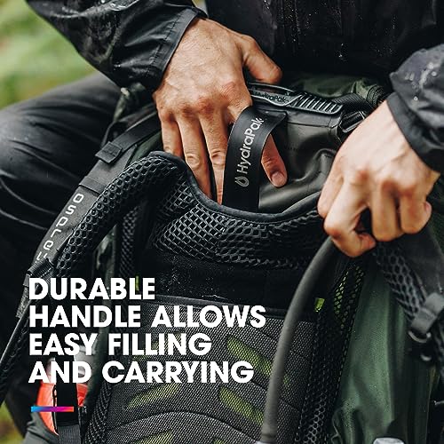Hydrapak Force Ultra-Durable Water Bladder/Reservoir for Hydration Backpacks, 2L or 3L, Insulated Tube, Safe & Reliable - style: 3 Liter