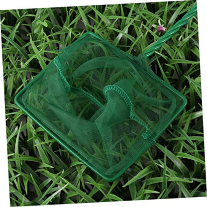 4pcs Green Aquarium Fishing Net Soft Mesh for Catching of Fish and Shrimp Essential Aquarium Accessories