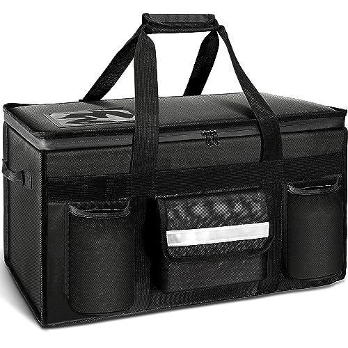 MyLifeUNIT Insulated Cooler Bag for Food Delivery Bags | 100% Leakproof, Airtight TPU Zipper, Collapsible Coolers for Tailgating, Car Camping, Family Beach Picnics, Road Trips - size: X Large