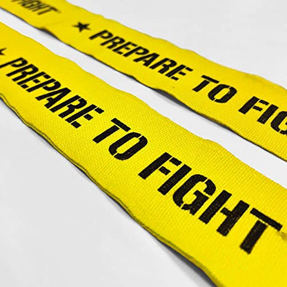 Geezers Prepare to Fight Hand Wraps - color: Yellow, size: 3m