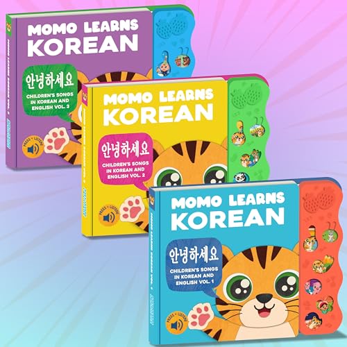 Bundle, Korean Sound Books for Kids, Babies & Toddlers