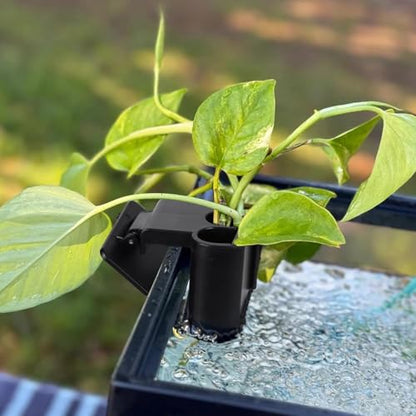 Adjustable Aquariums Hydroponic Shelf for Multiple Fish Tanks Size High Strengths ABS Materials with Easyly Installation