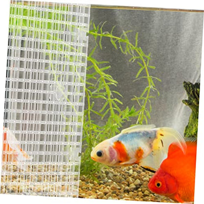 4pcs Aquarium Divider Grid for Fish Tank Isolation Board Cups Cuttable Mesh for Breeding and Separation of Fish Aquariums