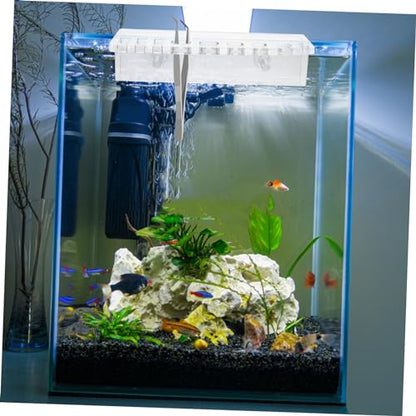 Aquarium Tool Holder Fish Tank Organizer for Scissors Tweezers and Tongs Durable and Stable Rack with Multiple for Easy Tool Access for Aquatic Plant