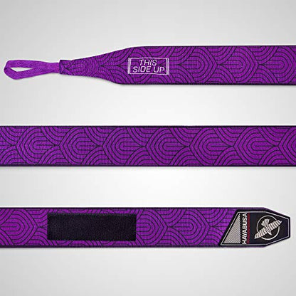 Hayabusa Boxing Hand Wraps Perfect Stretch 4.0 for Men & Women - color: Purple Lotus