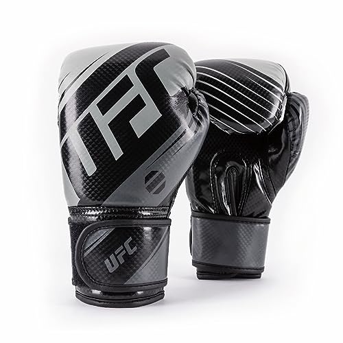 UFC Youth Performance Rush Boxing Gloves - color: Black, size: 6oz