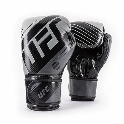 UFC Youth Performance Rush Boxing Gloves - color: Black, size: 8oz