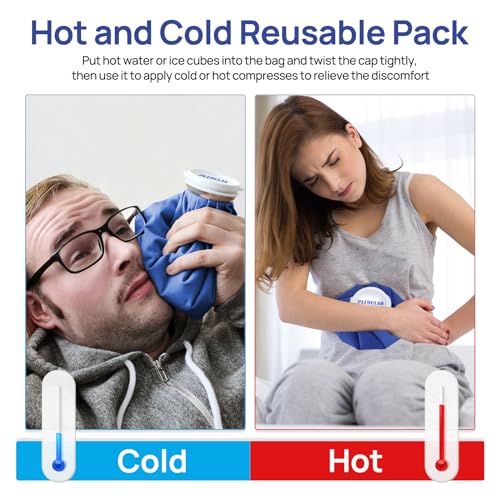 Ice Bag for Injuries，Reusable Ice Cold Pack, Ice Packs for Injuries, Hot & Cold Therapy and Pain Relief, First Aid Therapy Packs Relief and Reduce Sports Injuries，3 Pack (6"/9"/11") - size: 6, 9, 11 Inch Set