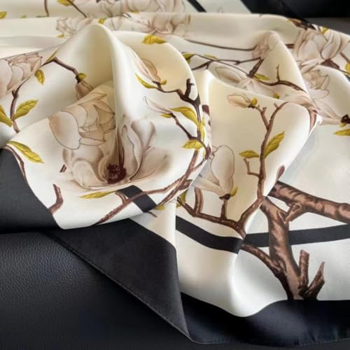 43" Large Square Scarf Fashion Scarves Hair Wrapping Scarfs Night Sleeping Headscarf for Women B07 - color: B072