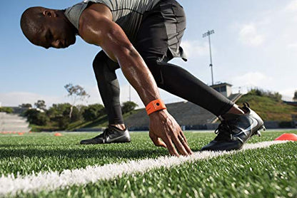 JAWKU Speed - The First Wearable to Measure Sprint Speed, Agility, Reaction Time/Test, Train and Track Performance - color: Orange