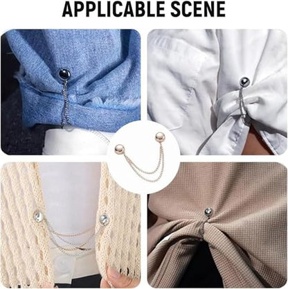 Magnetic Clothing Clips, Strongest Magnetic Strength Buttons Clips, High Powerful Hijab Magnets, Colorful Pinless Clothes Hijab Magnets Pins