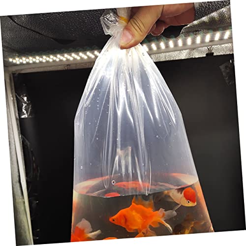 STOBAZA 50Pcs Leak-proof Fish Transport Bags Plastic Oxygen Shipping Bags for Live Fish Creative Packing for Aquatic Transport