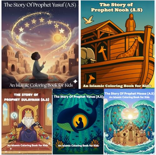 Stories of The Prophets in Islam - Yunus, Nooh, Yusuf, Sulayman & Moosa A.S