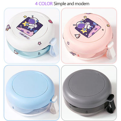 Denture cup, Definitely No-Leak Denture Bath Box for Traveling Perfectly, Denture Cup with Strainer & Mirror(White) - color: White