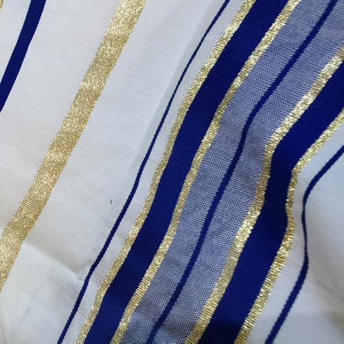 Tallit Prayer Shawl 72"x 22" with Bag For Men & Women