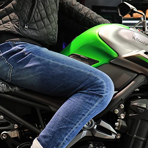 NIGHT CAT Motorcycle Gas Tank Protectors pad,Fuel Tank Protection Sticker,Compatible with Z900,Fuel Tank Side Traction mat,Anti-Slip(Z900 Black+Carbon Gray Fuel Tank Cap) - color: Z900 Black+carbon Gray Fuel Tank Cap