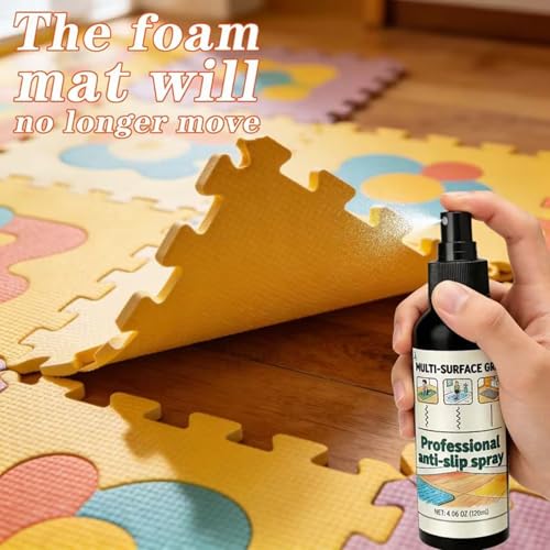 Yoga Mat Cleaning Spray 120ml Non-Slip Deep-Cleansing | Women Pilates Mat Cleaner Spray for Gym Home Studio Room Equipment Gear Women Men Beginners