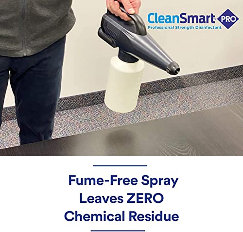 CleanSmart Hospital Disinfectant, Kills 99.9% of Viruses and Bacteria, Hypochlorous Acid Technology, EPA Registered, 4 Gallons (HOCL) - size: 128 Fl Oz (Pack of 4)