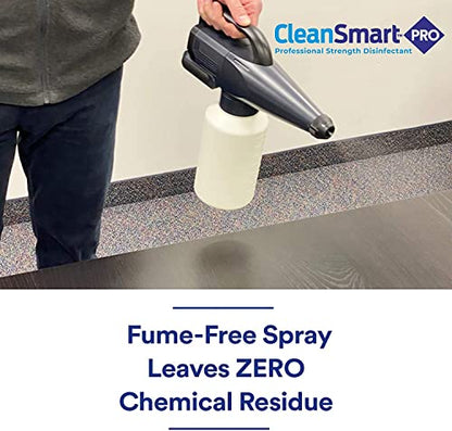 CleanSmart Hospital Disinfectant, Kills 99.9% of Viruses and Bacteria, Hypochlorous Acid Technology, EPA Registered, 4 Gallons (HOCL) - size: 128 Fl Oz (Pack of 4)