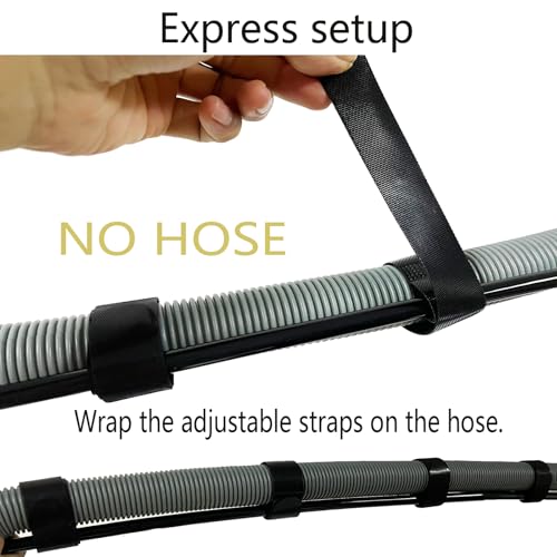 Universal Adjustable Washing Machine Drain Hose Holder Hook, Flexible Laundry Tub Discharge Hose Clip - Perfect for firmly fixing the washing machine hose in the sink for drainage.- No Hose