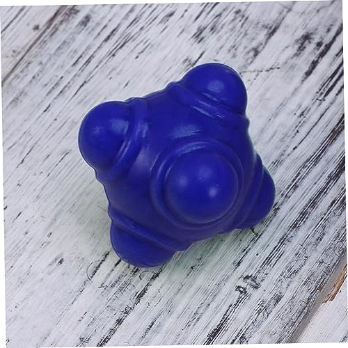 Yardwe 3pcs Bounce Training Balls Soccer Training Equipment Football Training Equipment Agility Training - color: Blue, size: Medium