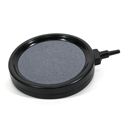 10cm Fish Tank Circular Gas Stone Plate Oxygen Diffusion Aerator Compatible with 4mm Hose Fish Tank Water Bucket Pond Universal (excluding Air Pump) - size: 10cm-1pcs