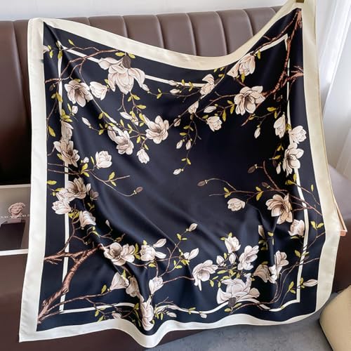 43" Large Square Scarf Fashion Scarves Hair Wrapping Scarfs Night Sleeping Headscarf for Women B07 - color: B071