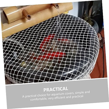 GALPADA 5pcs Fish Tank Protective Mesh Net Escape Aquarium Cover for Outdoor Use Material for Preventing Fish from Jumping and