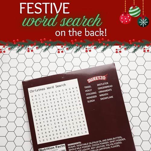 Nativity Advent Calendar, Santa Kneeling Chocolatey Christmas Countdown 24 Days, 2.4 Ounces