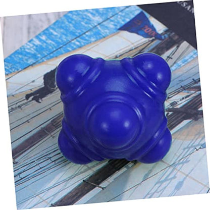 Yardwe 3pcs Bounce Training Balls Soccer Training Equipment Football Training Equipment Agility Training - color: Blue, size: Medium