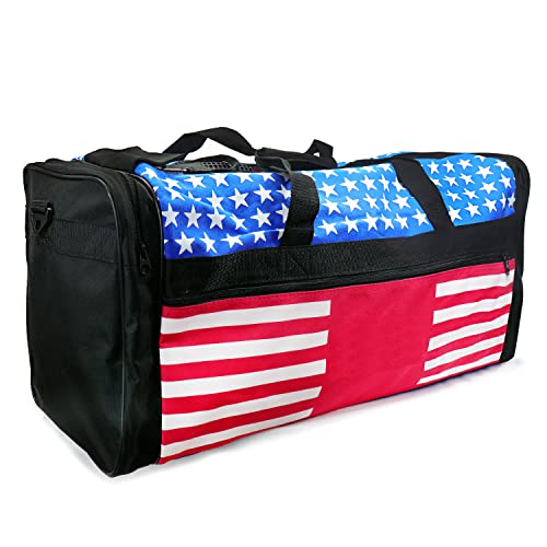 AAMA US Flag Martial Arts Taekwondo Sparring Gear Equipment Bag - Stars and Stripes