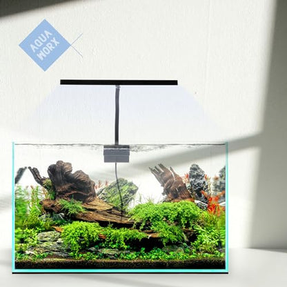 EOS LED Aquarium Light - Adjustable Gooseneck for Fish Tanks - Full Spectrum Nano Tank Lighting - N5 White - color: N5 White