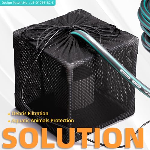 Fineday Pond Filter, 7" Fine Mesh Water Pump Barrier Bag Box Basket - size: 7 inch