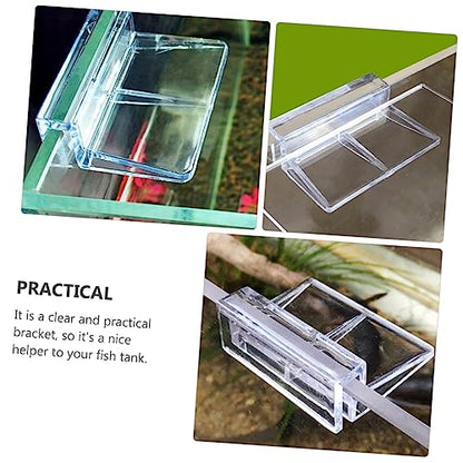 UPKOCH 15pcs Aquarium Cover Brackets Fish Tank Holder for Glass Easy Installation Suitable for Turtle Tanks and Open Fish