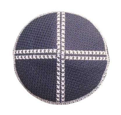 Men's Unisex Muslim Men Prayer Cap Ramadaan Cap Eid Cap Handmade Kufis Namaz Hat Beanie - color: Blue, size: Large