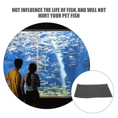 Garneck 2pcs Nonslip Fish Tank Bottom Pad Thicken Mat for Aquarium Stability Cushioning Shockproof Design for Fish Tanks and Terrariums