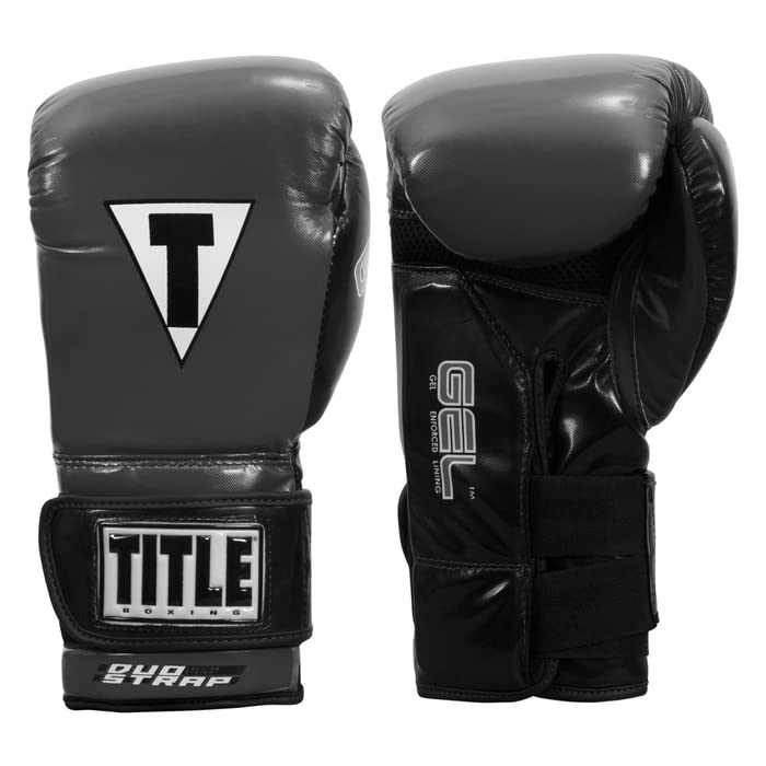 TITLE Boxing Gel Glory Super Bag Gloves 2.0 - Boxing Gloves, Punching Bag Gloves, Kickboxing Gloves, Punching Gloves, Heavy Bag Gloves, Boxing Gloves Men, Boxing Gloves Women, Boxing Equipment - color: Grey/Black, size: 12 oz